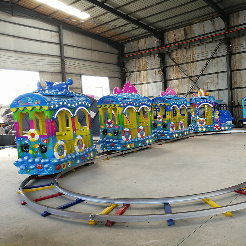 Ocean Themed Track Train - Amusement equipment supplier