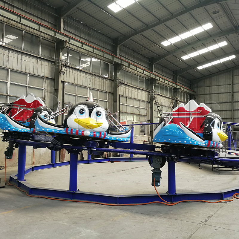Penguin Pulley Roller Coaster - ผู้จัดจําหน่ายอุปกรณ์ความบันเทิง