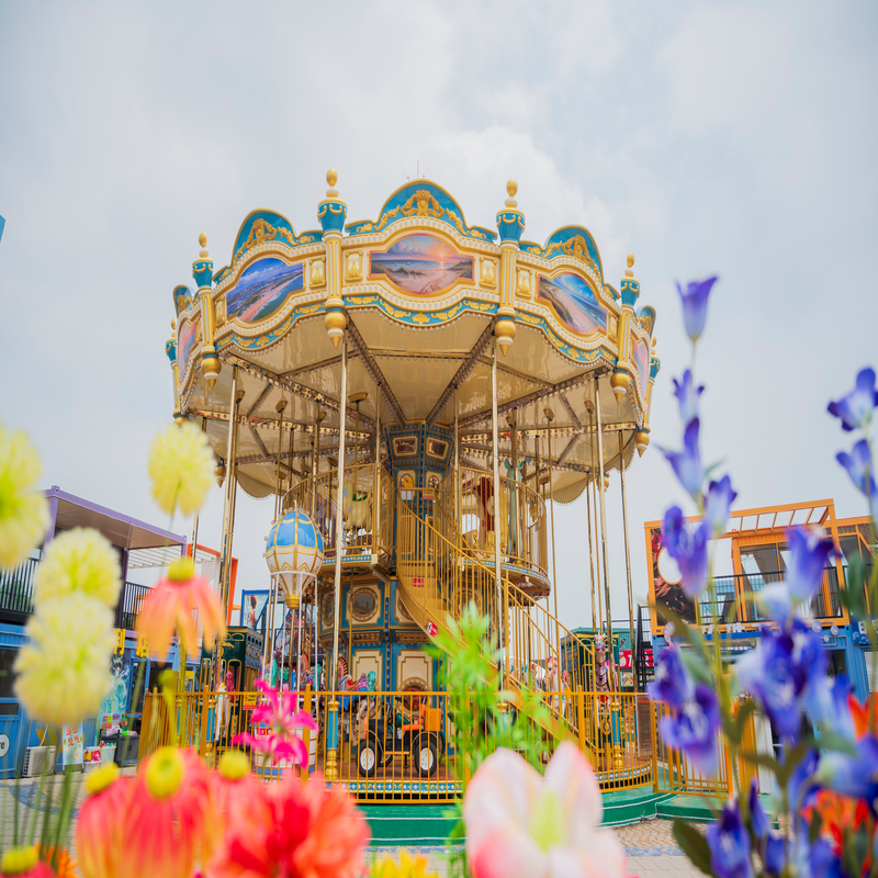 New Design Double-layer Carousel - Amusement equipment supplier