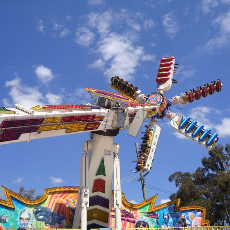 Space Drop Ride Space Roller Ride - Amusement equipment supplier