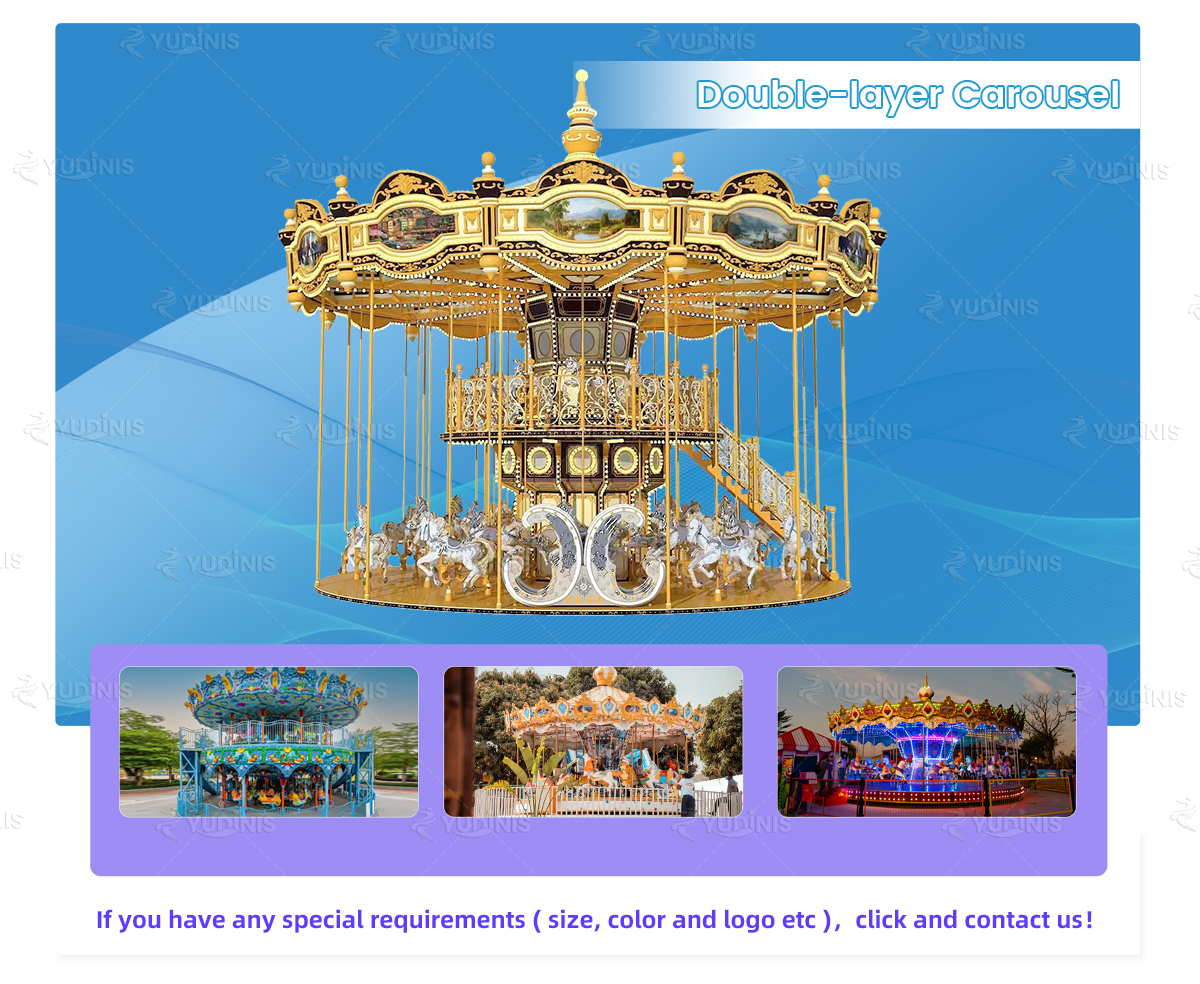 Amusement Park Carousel For Sale -  - 2