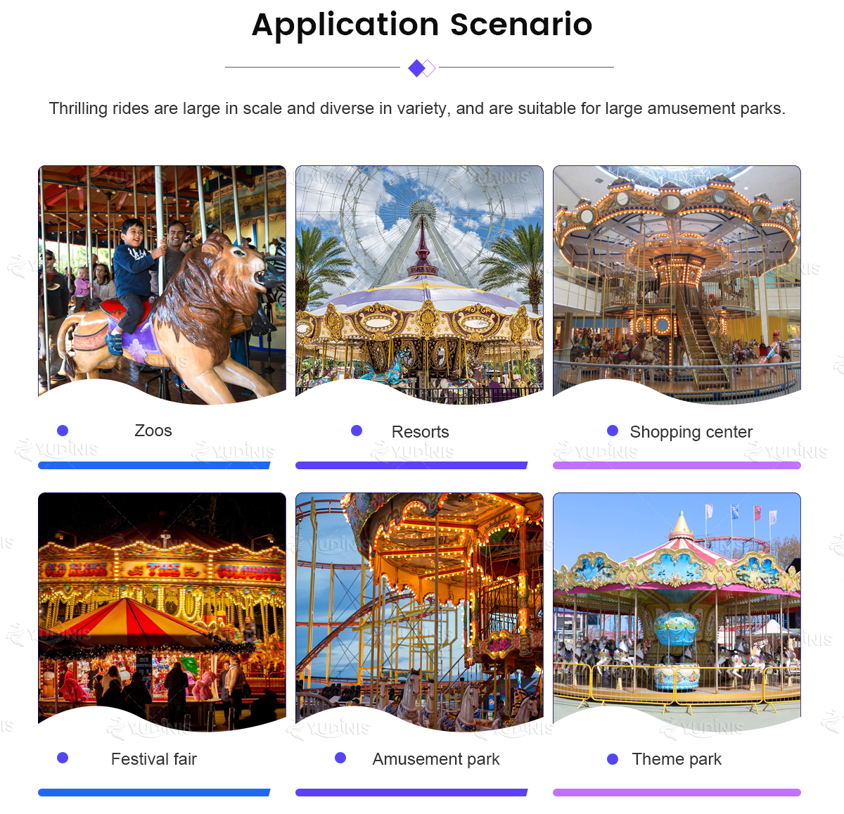 Amusement Park Carousel For Sale -  - 6