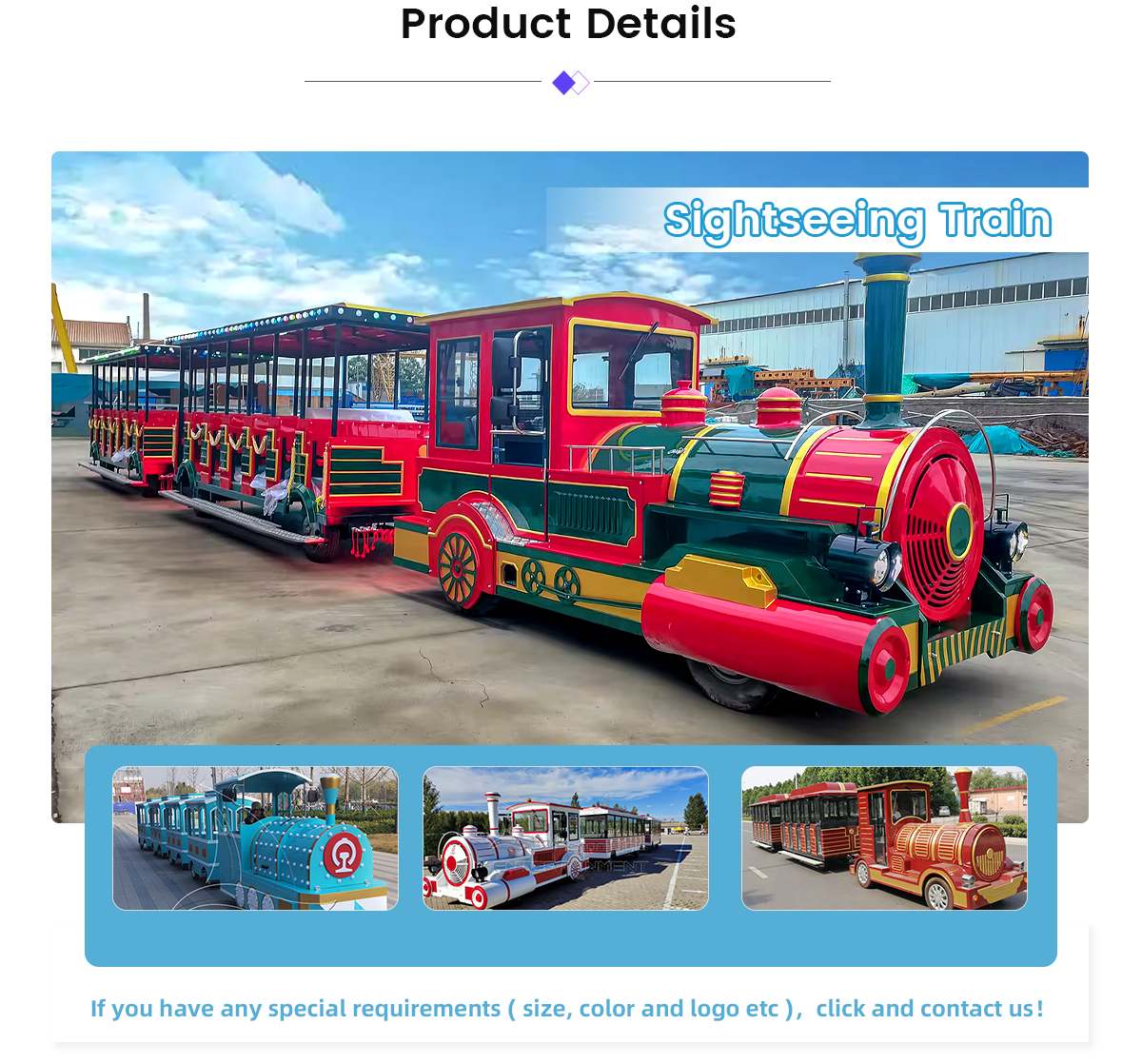Amusement Park Trains For Sale -  - 2